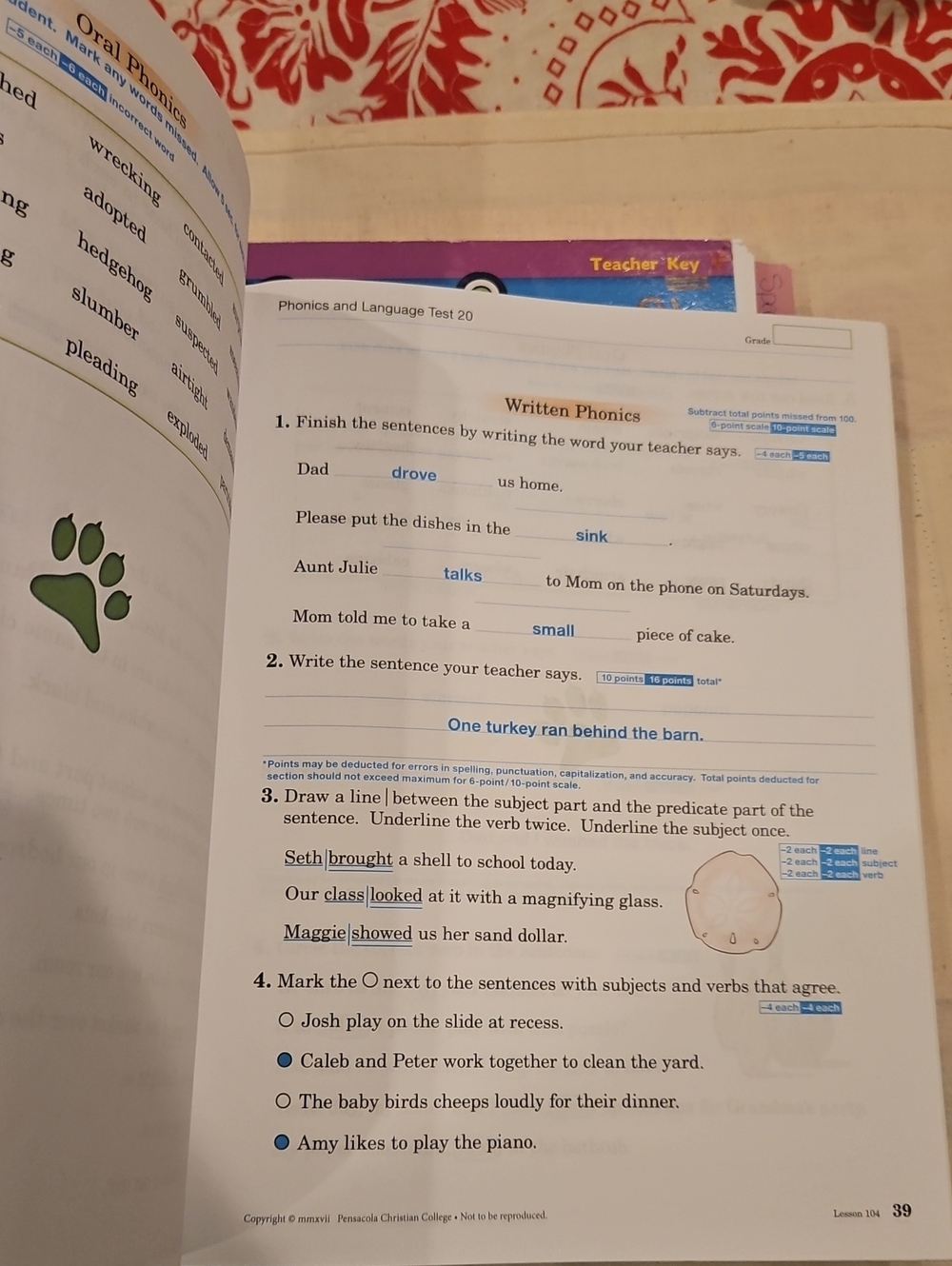 Abeka Reading 2 And Phonics 2 Teacher Books - Picture 8 of 8